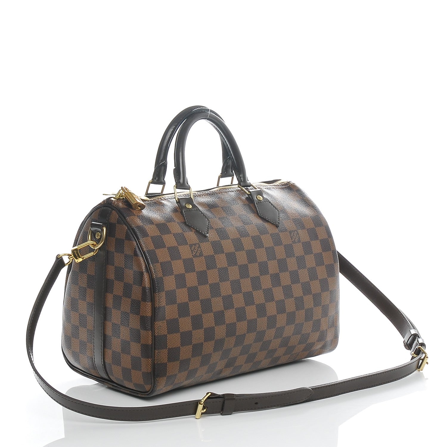 Louis Vuitton Damier Ebene Speedy Bandouliere 30 3 of 6
