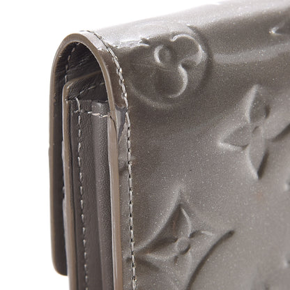 Louis Vuitton Vernis Sarah Wallet Gris Art Deco 12 of 15