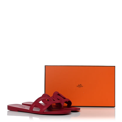 Hermes Rubber Aloha Sandals 39 Rose Baie 9 of 9