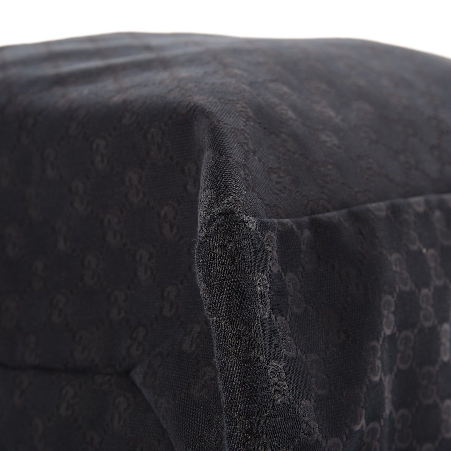 Monogram Large Horsebit Chain Hobo Black