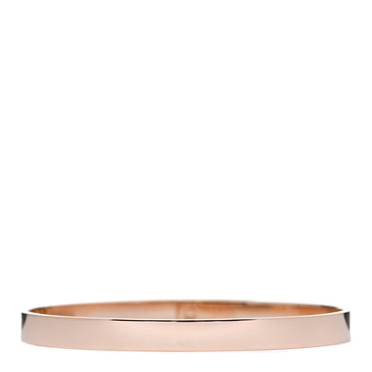 Hermes 18K Rose Gold Diamond PM Kelly Pave Bracelet ST 2 of 4