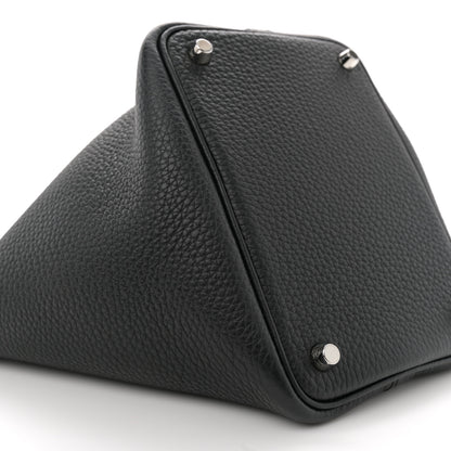 Hermes Taurillon Clemence Picotin Lock 18 PM Black 9 of 12