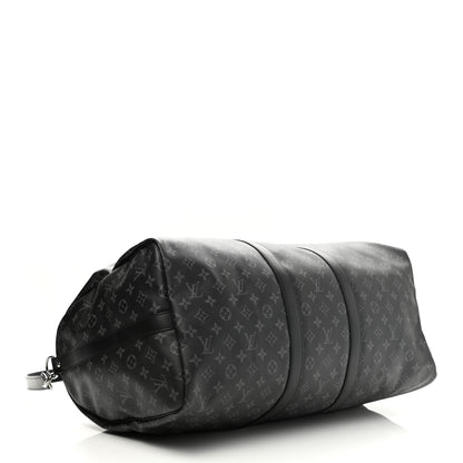 Louis Vuitton Monogram Eclipse Keepall Bandouliere 55 3 of 10