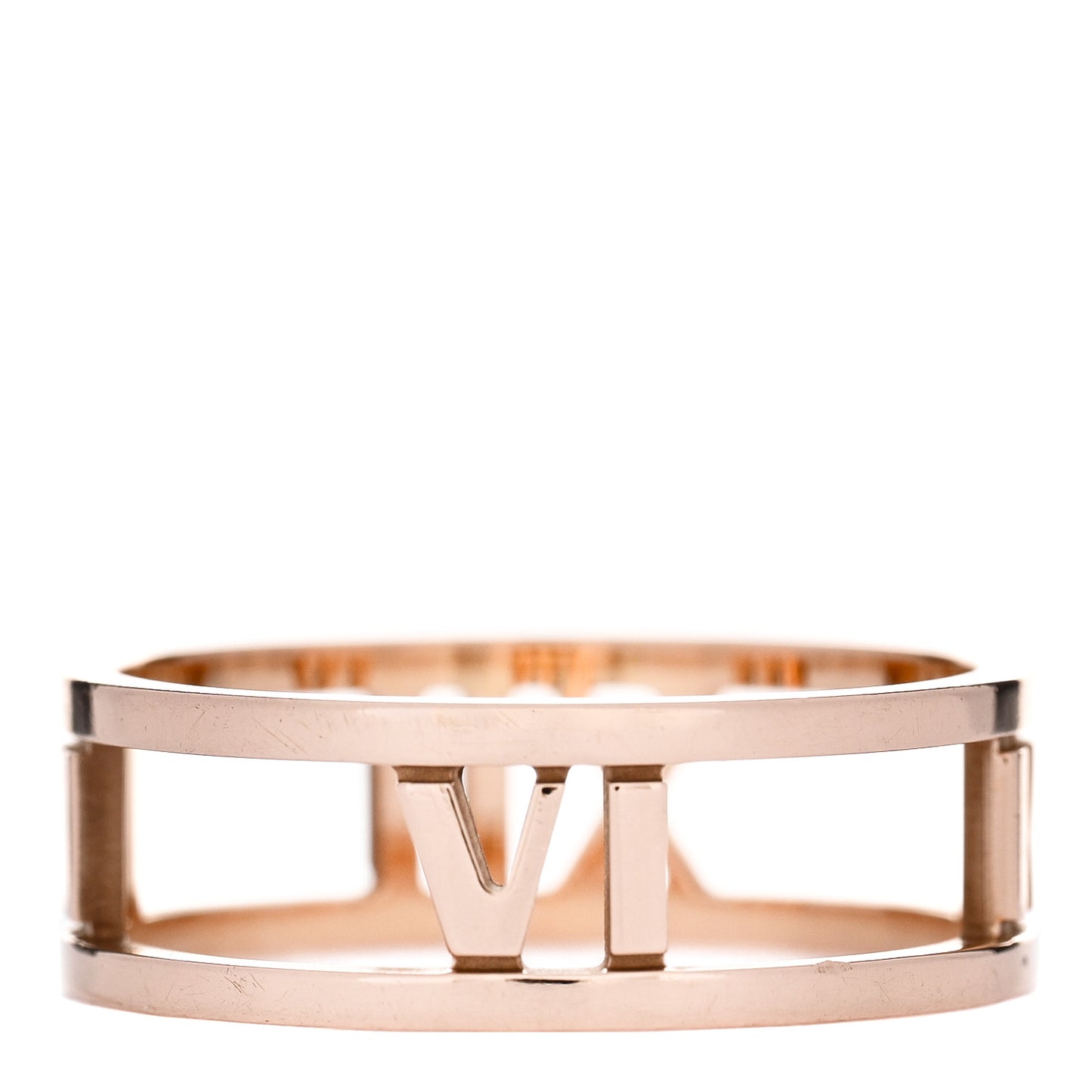 18K Rose Gold Atlas Open Ring 58 8.25