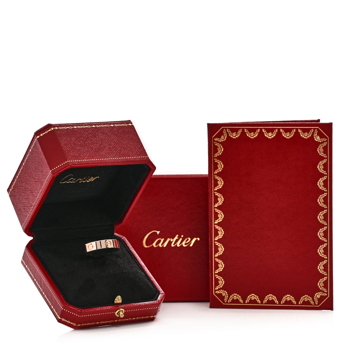 18K Pink Gold 5.5mm LOVE Ring 64 10.75