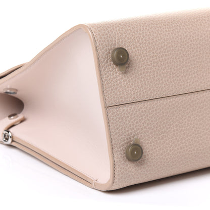 Christian Dior Grained Calfskin Medium Diorever Flap Tapioca 9 of 10