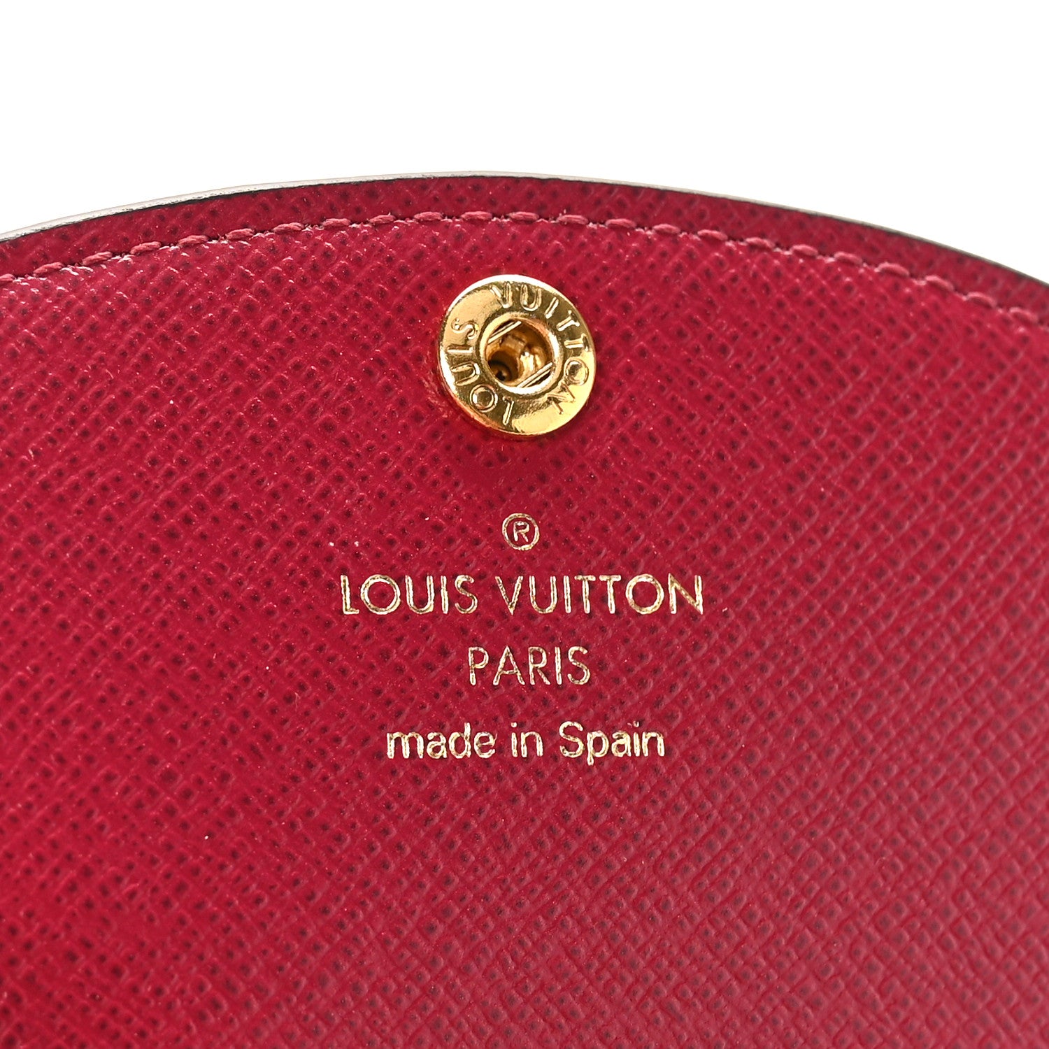 Louis Vuitton Monogram Rosalie Coin Purse Fuchsia 6 of 8