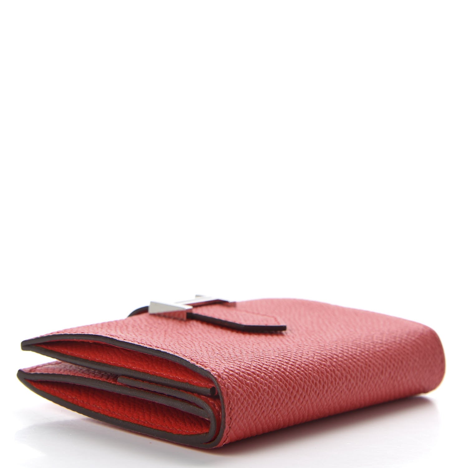 Hermes Epsom Mini Bearn Wallet Rouge De Coeur 4 of 7