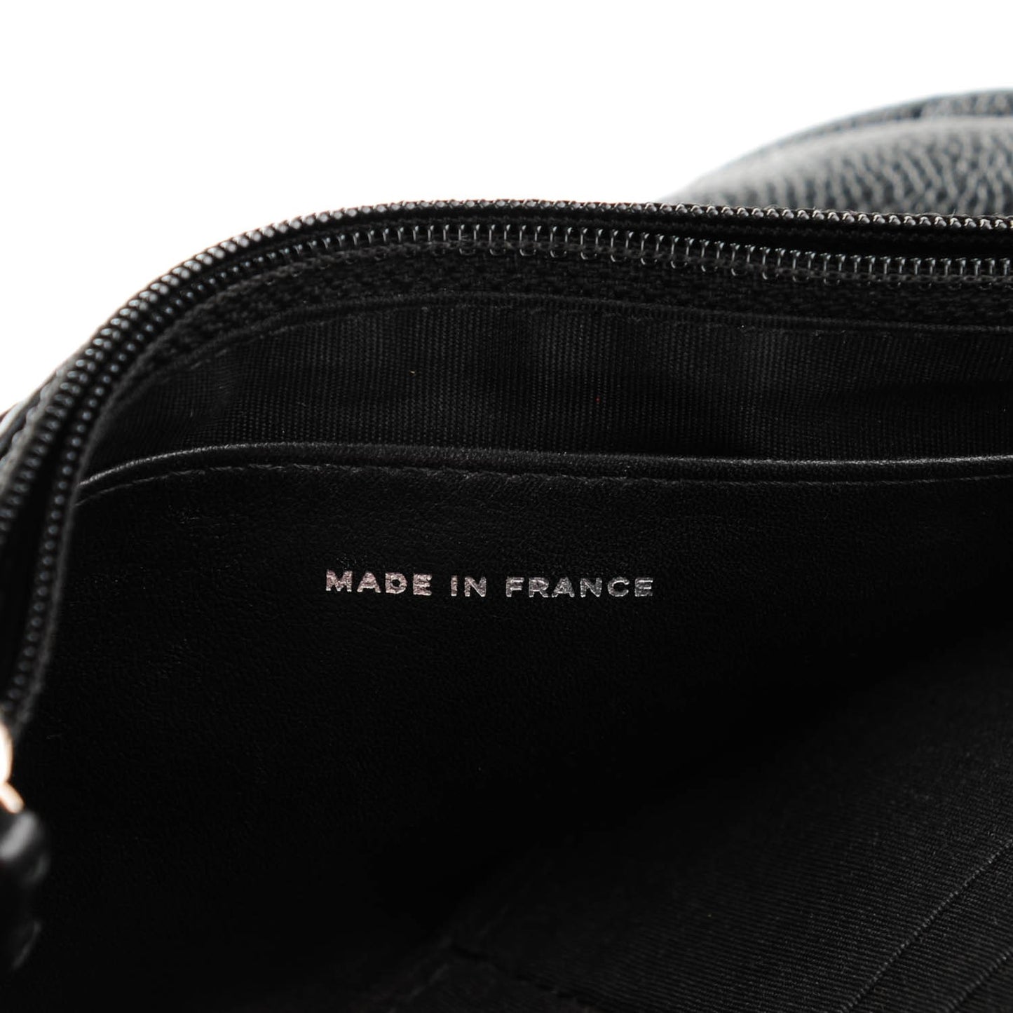 Caviar Half Moon Wallet On Chain WOC Black