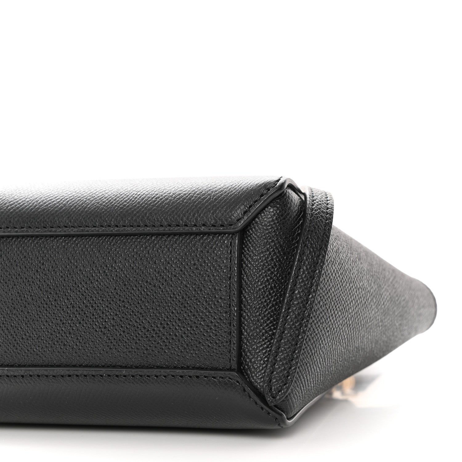 Celine Grained Calfskin Pico Belt Bag Black 9 of 9