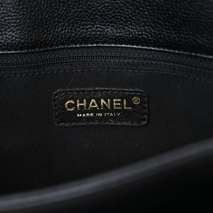 Chanel Caviar Cerf Executive Shopper Tote Black 16 of 17