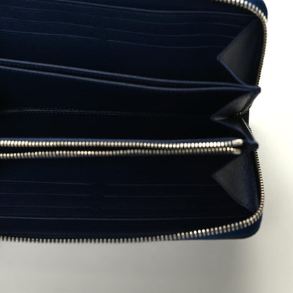 Louis Vuitton Monogram Escale Zippy Wallet Blue 5 of 7