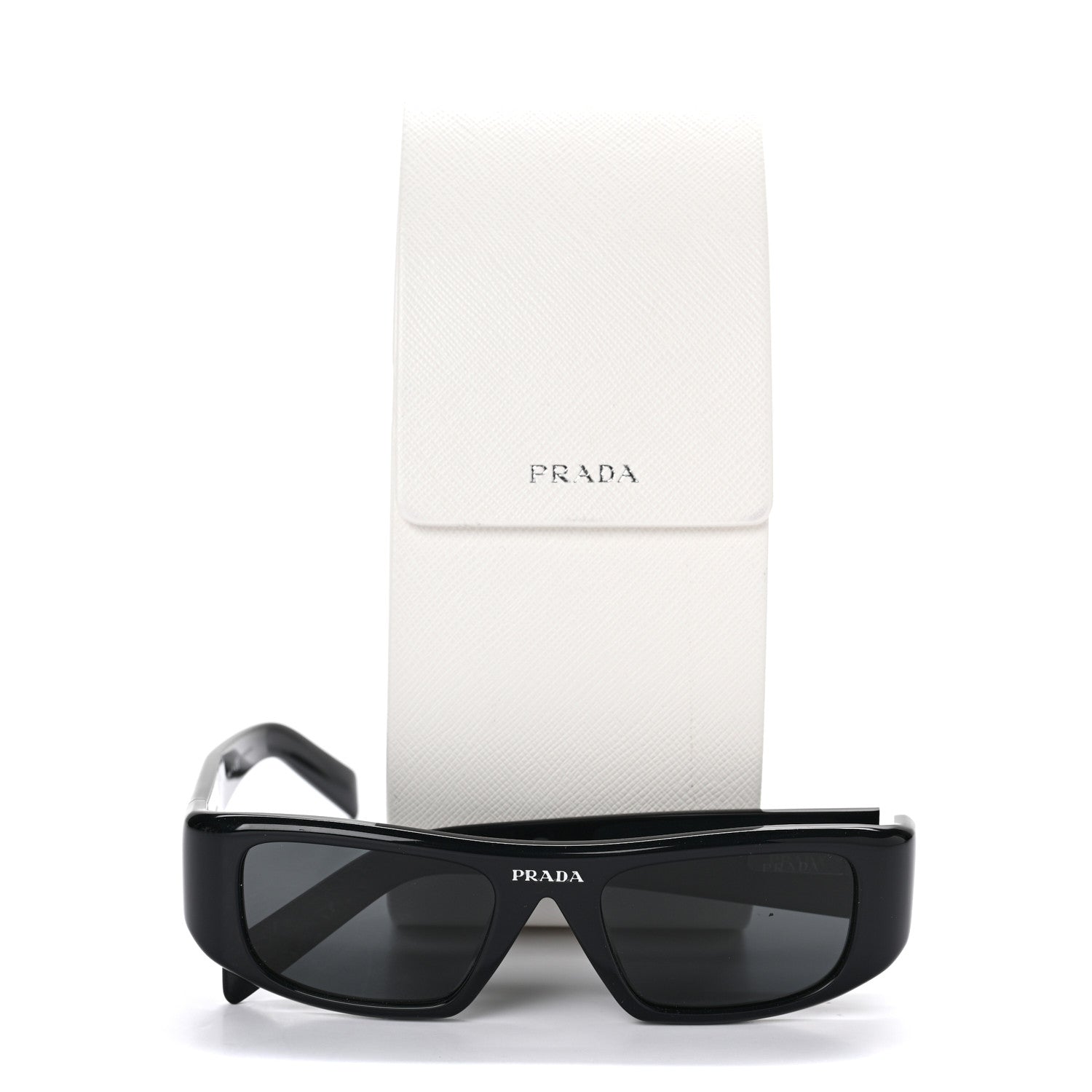 Prada Acetate Sunglasses SPR 20W Black 8 of 8