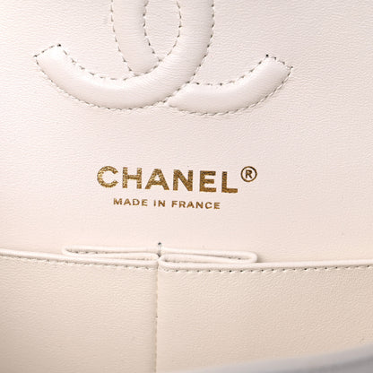Chanel Caviar Quilted Small Double Flap White 6 of 10