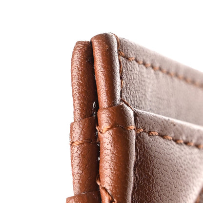 Chanel Lambskin Quilted Studded CC Card Holder Camel 9 of 19