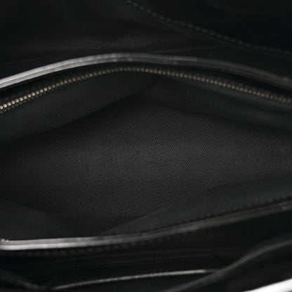 Chanel Patent Quilted Medium Just Mademoiselle Black 6 of 16