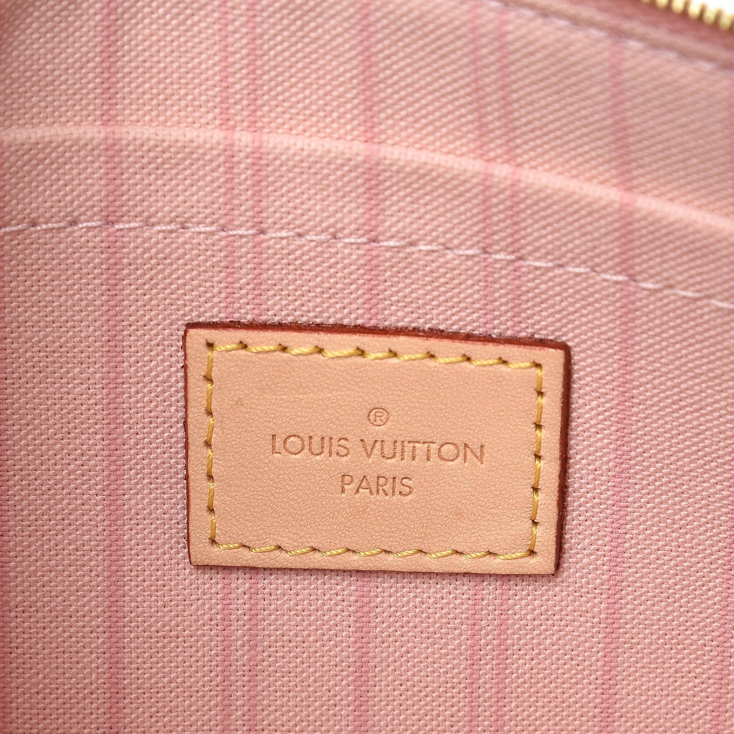Damier Azur Neverfull MM GM Pochette Rose Ballerine