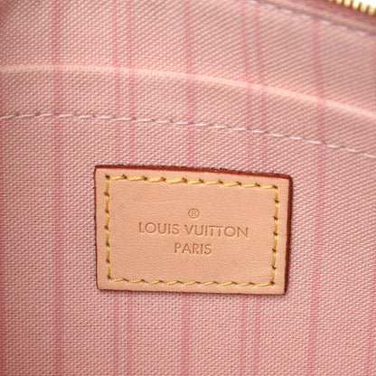Louis Vuitton Damier Azur Neverfull MM GM Pochette Rose Ballerine 6 of 8