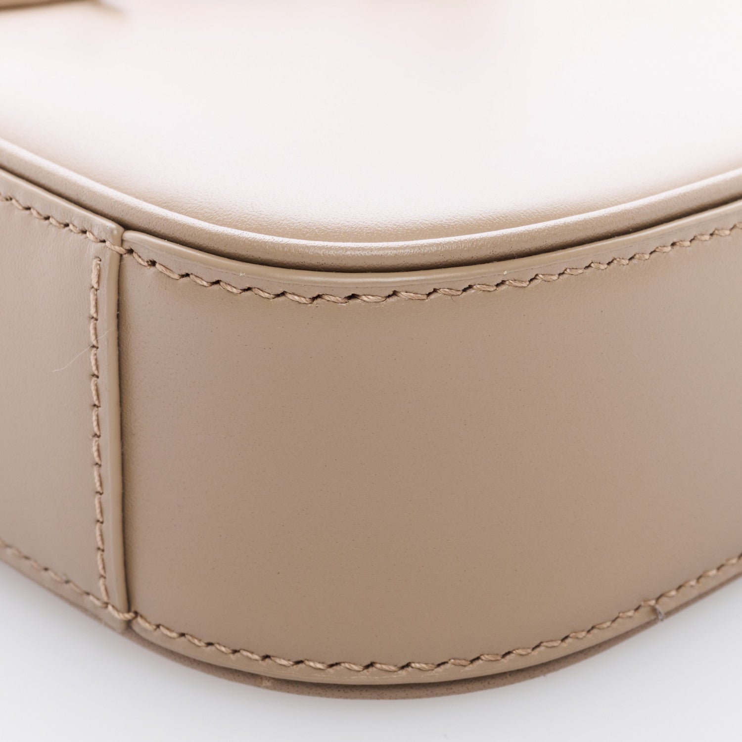 Saint Laurent Vegetable Le 5 A 7 Mini Hobo Dark Beige 8 of 8