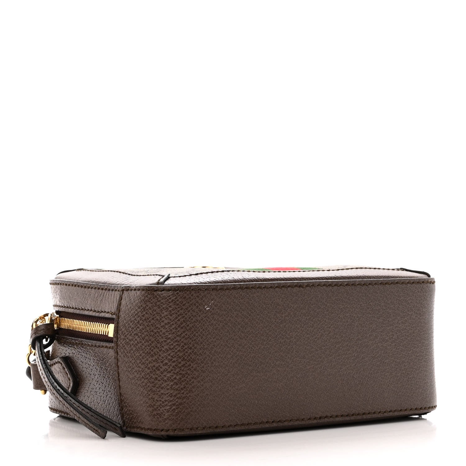 Gucci GG Supreme Monogram Mini Ophidia Top Handle Shoulder Bag Brown 4 of 14