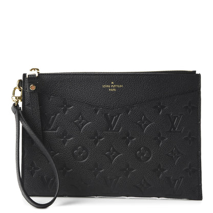 Louis Vuitton Empreinte Pochette Melanie MM Black 1 of 9