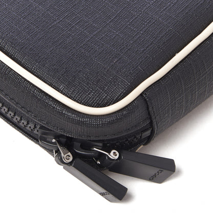 Gucci Coated Canvas Trademark Small Cosmetic Case Black 5 of 7