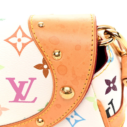 Louis Vuitton Monogram Multicolor Beverly MM White 5 of 10