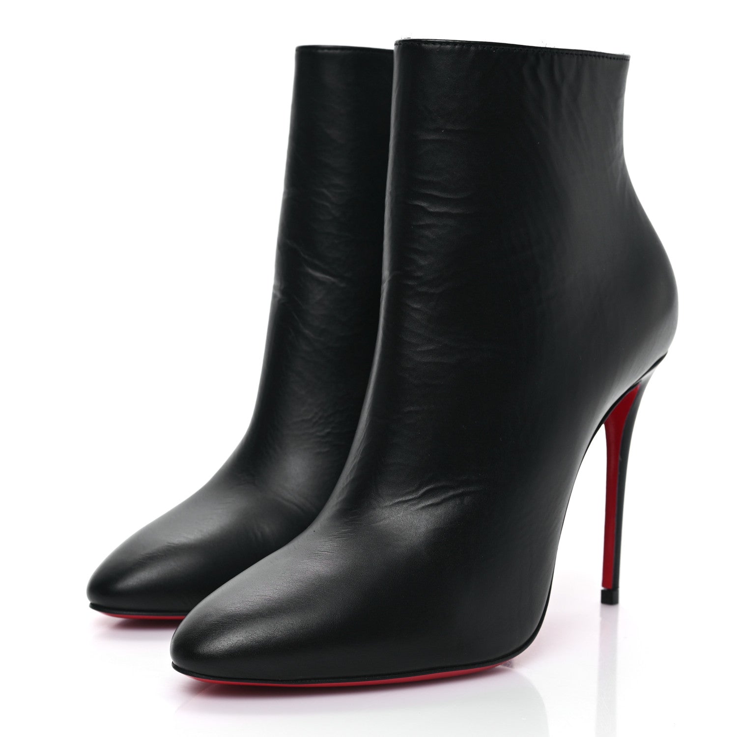 Christian Louboutin Calfskin So Kate Booty 100 Ankle Boots 36.5 Black 3 of 9
