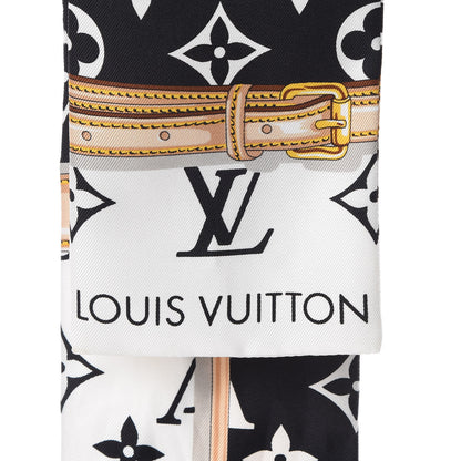 Louis Vuitton Silk Monogram Confidential Bandeau Black 3 of 3