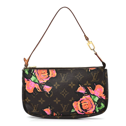 Louis Vuitton Monogram Roses Pochette Accessories 1 of 9