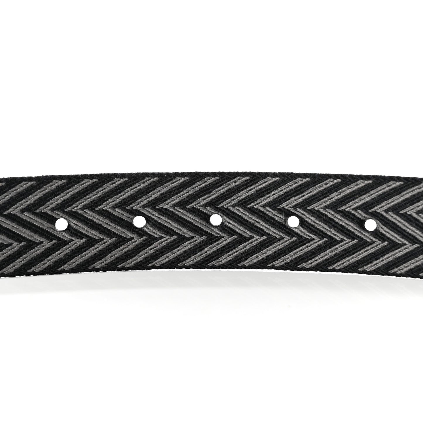 Toile Sombrero Calfskin 32mm H Belt Strap Medium Black Graphite