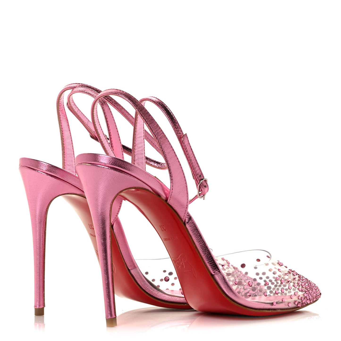 PVC Spikaqueen 100 Pumps 37 Confetti