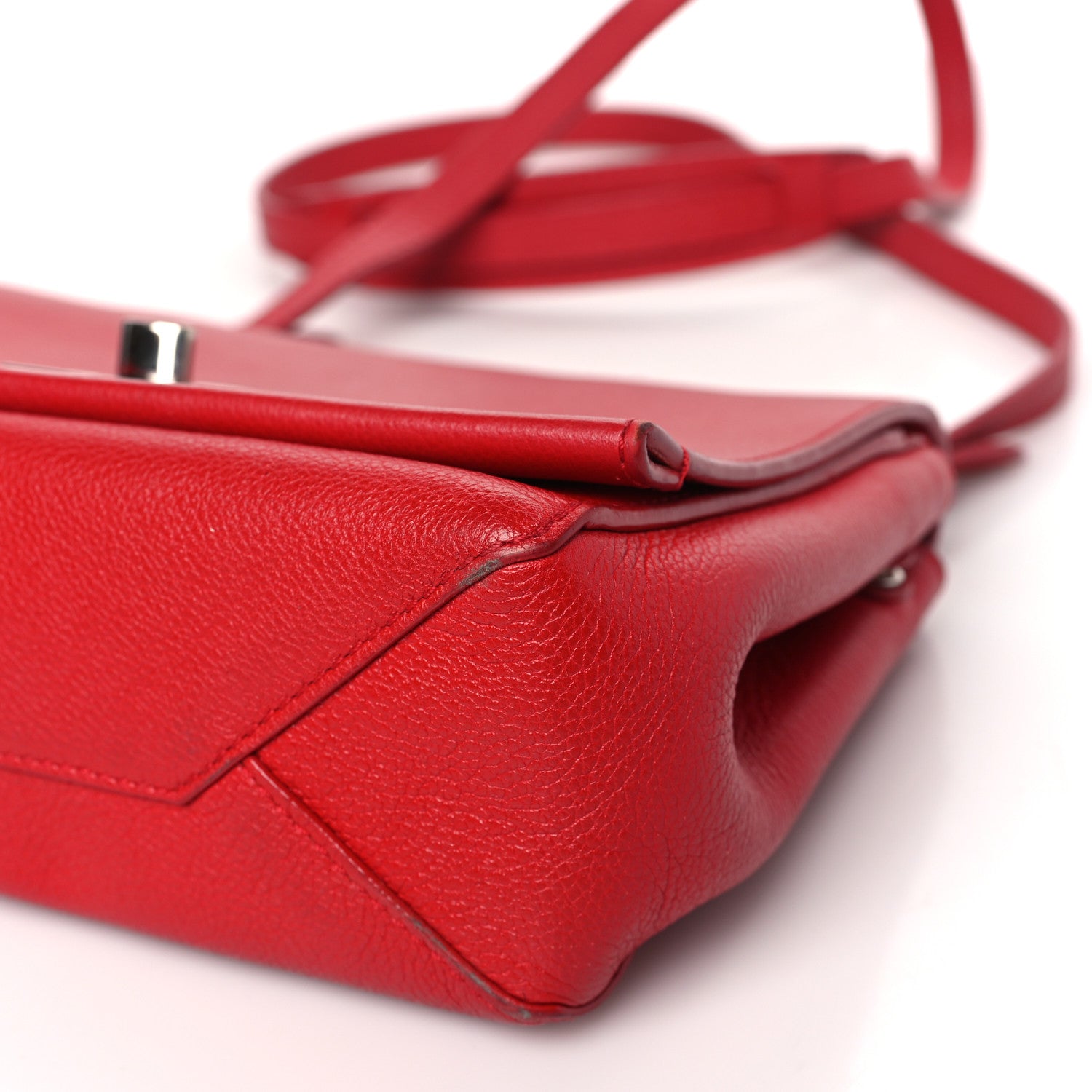 Louis Vuitton Calfskin Lockme II Chain Bag BB Rubis 8 of 8