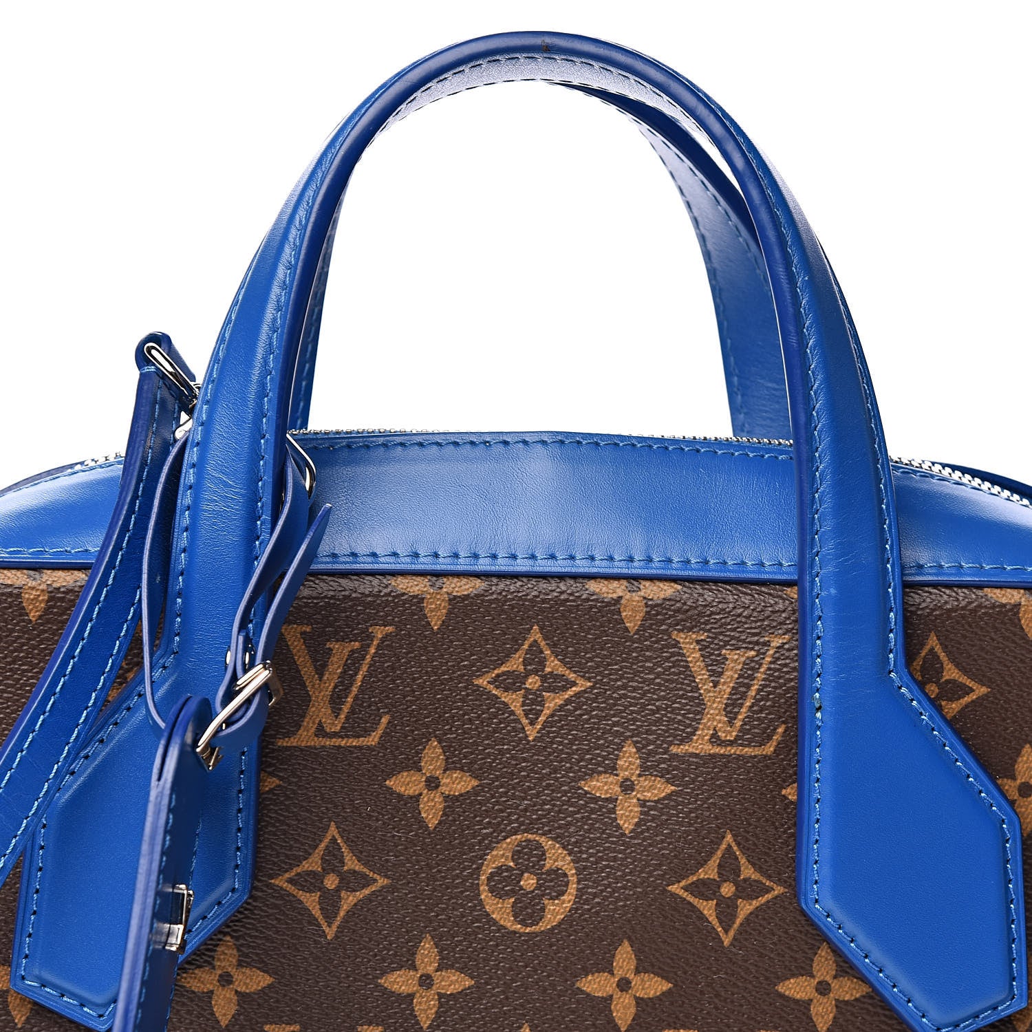 Louis Vuitton Monogram Dora MM Electric Blue 8 of 10