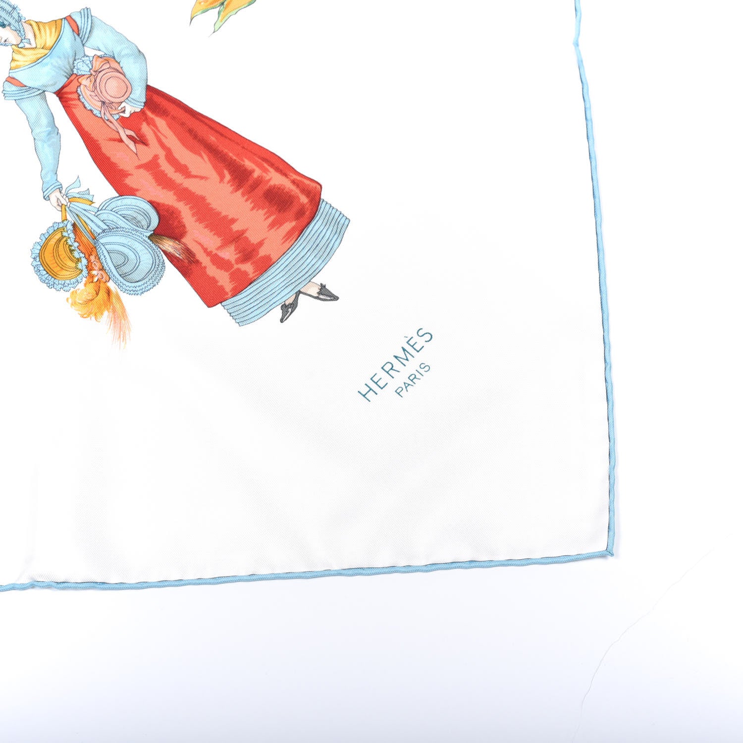 Hermes Silk Paris Modiste Scarf 90 4 of 5