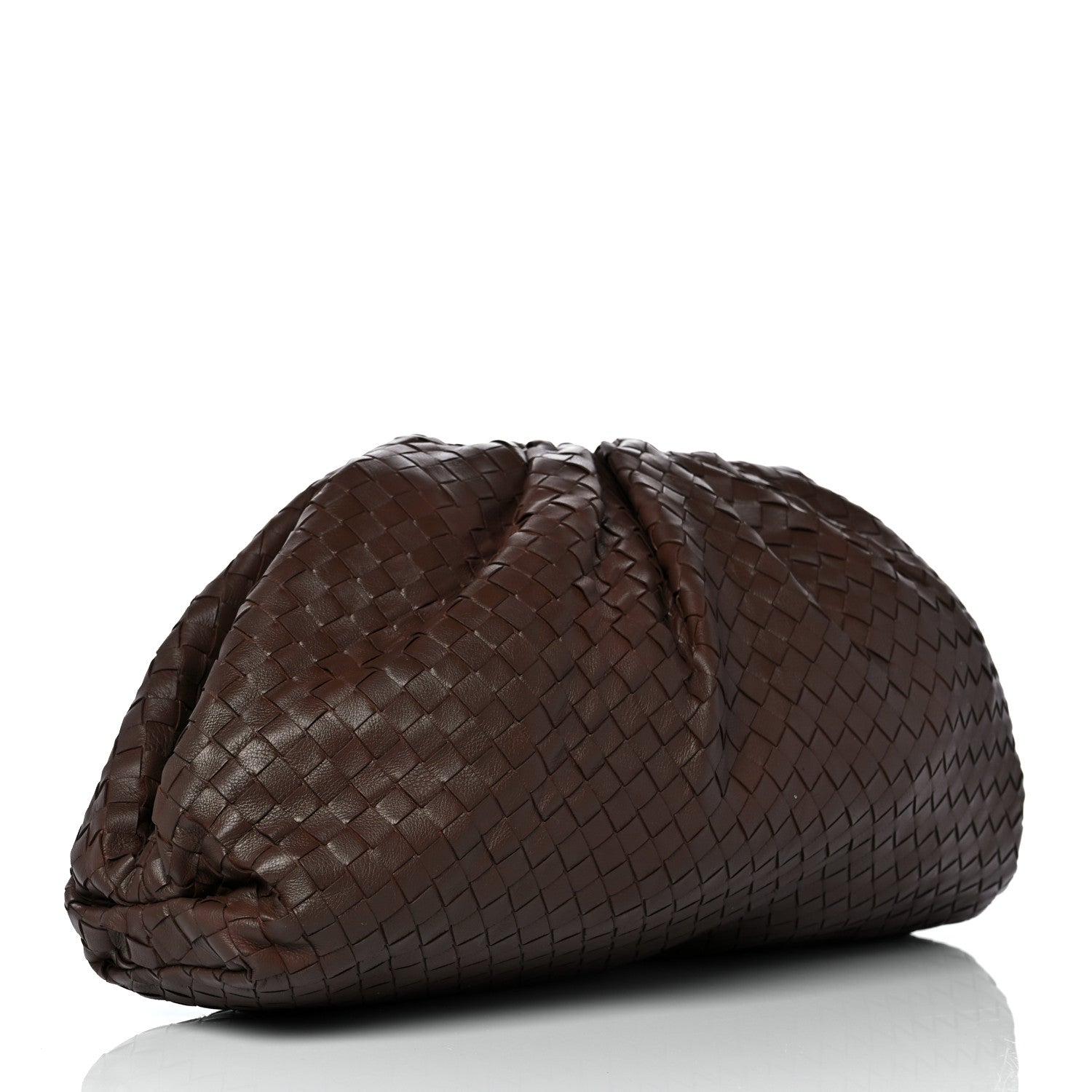 Bottega Veneta Nappa Intrecciato The Pouch Oversized Clutch 3 of 10
