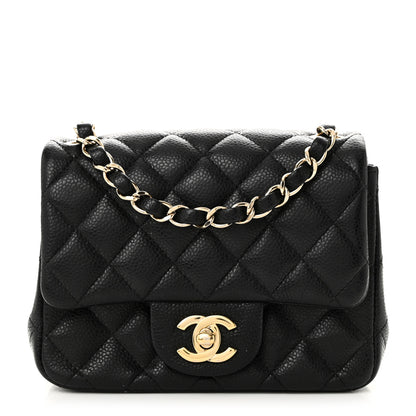 Chanel Caviar Quilted Mini Square Flap Black 1 of 10