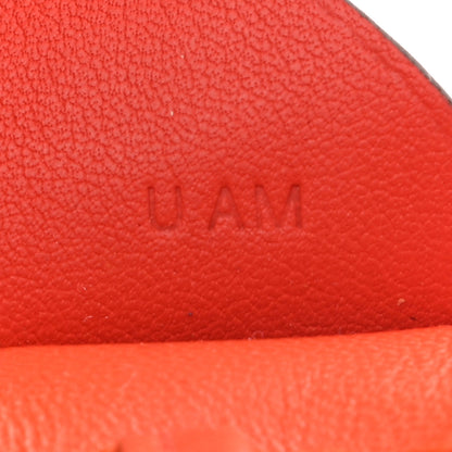 Hermes Milo Lambskin Matte Alligator Touch Grigri Rodeo Pegase Horse Bag Charm PM Orange Poppy Capucine 4 of 5