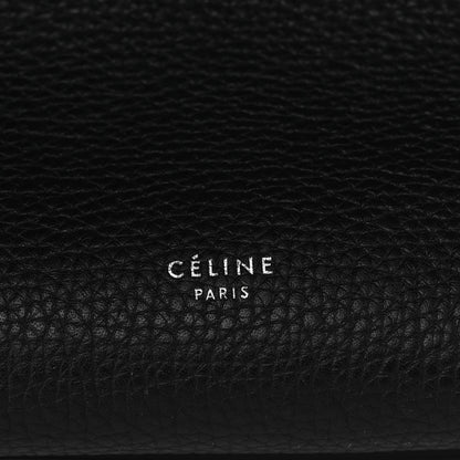Celine Supple Grained Calfskin Medium Big Bag Black 6 of 11