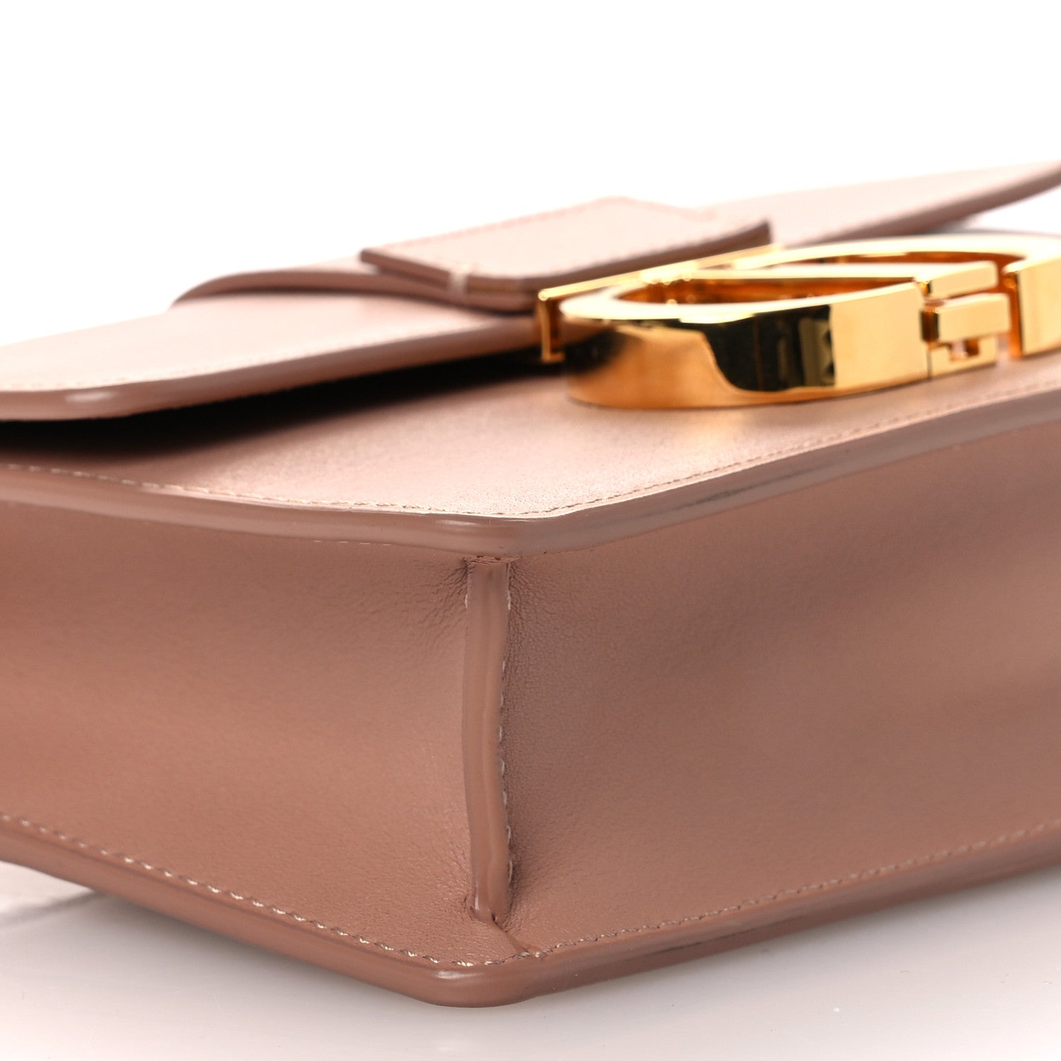 Christian Dior Box Calfskin Micro 30 Montaigne Flap Bag Rose Des Vents 9 of 16