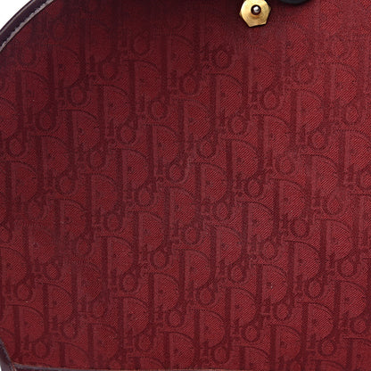 Christian Dior Monogram Round Chain Crossbody Red 8 of 14