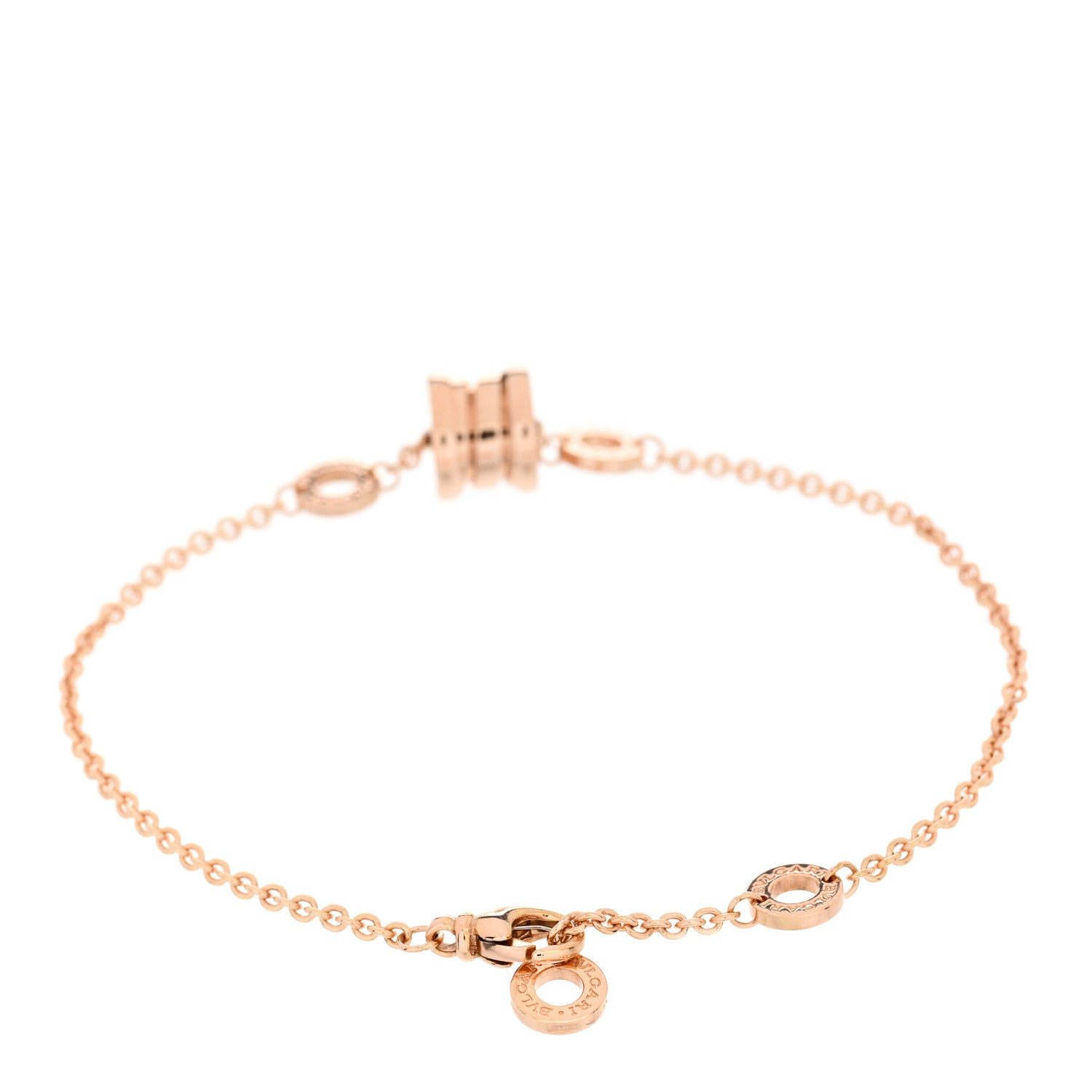 Bulgari 18K Rose Gold B.Zero1 Bracelet 2 of 3