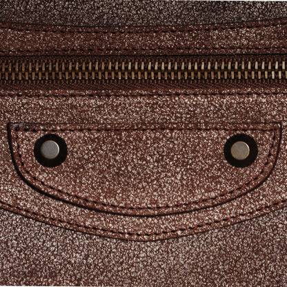 Balenciaga Metallic Craquele Calfskin Classic Hardware First Bronze 11 of 13