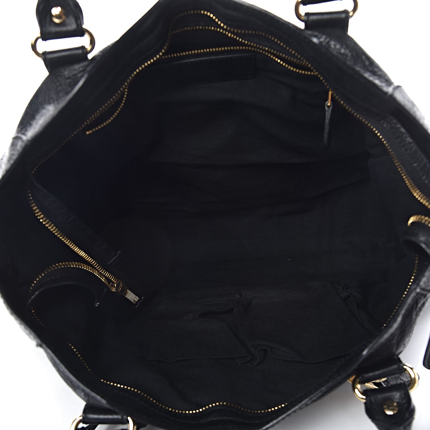 Agneau Giant 12 Gold Hardware City Black