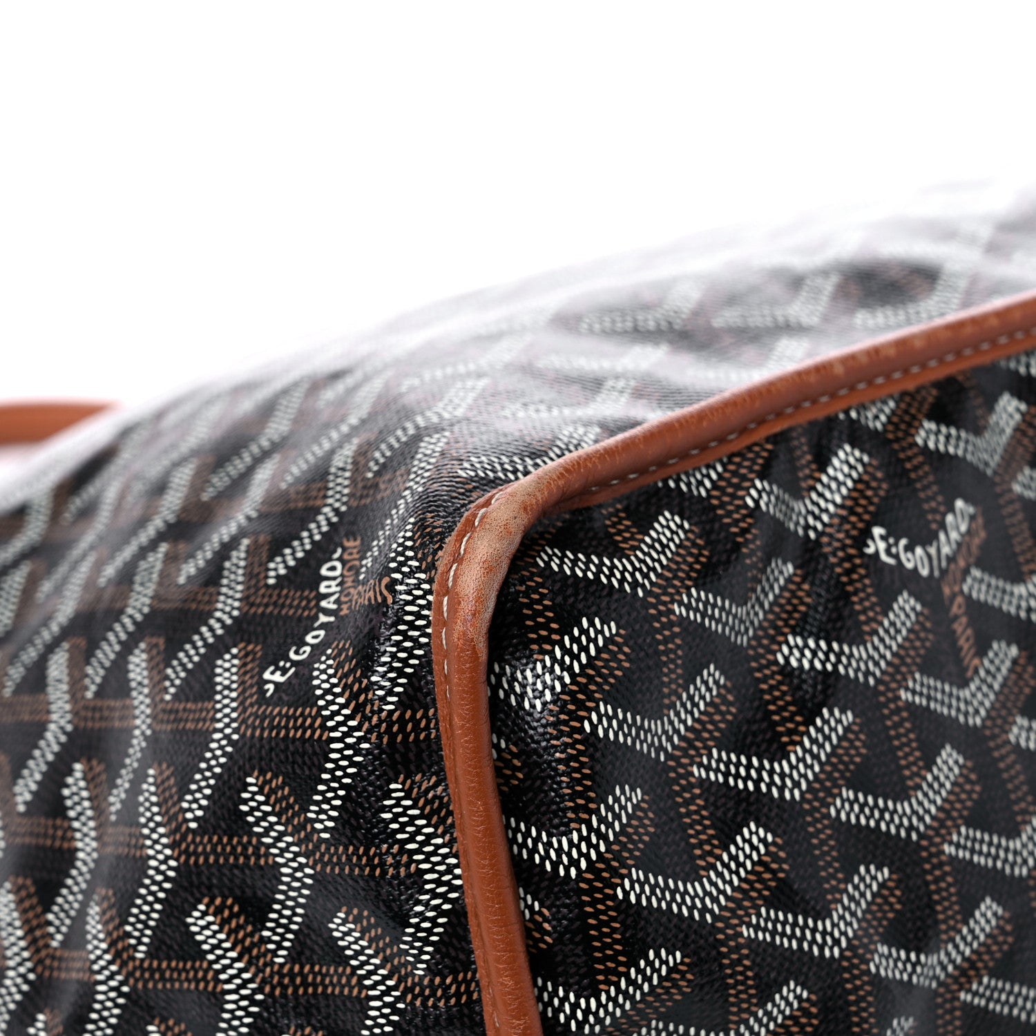 Goyard Goyardine Reversible Anjou PM Black Gold 12 of 32