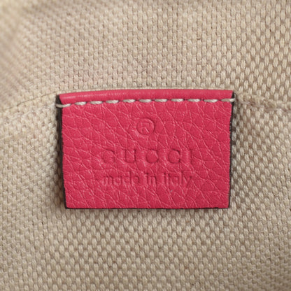Gucci Pebbled Calfskin Small Soho Disco Bag Pink 6 of 9