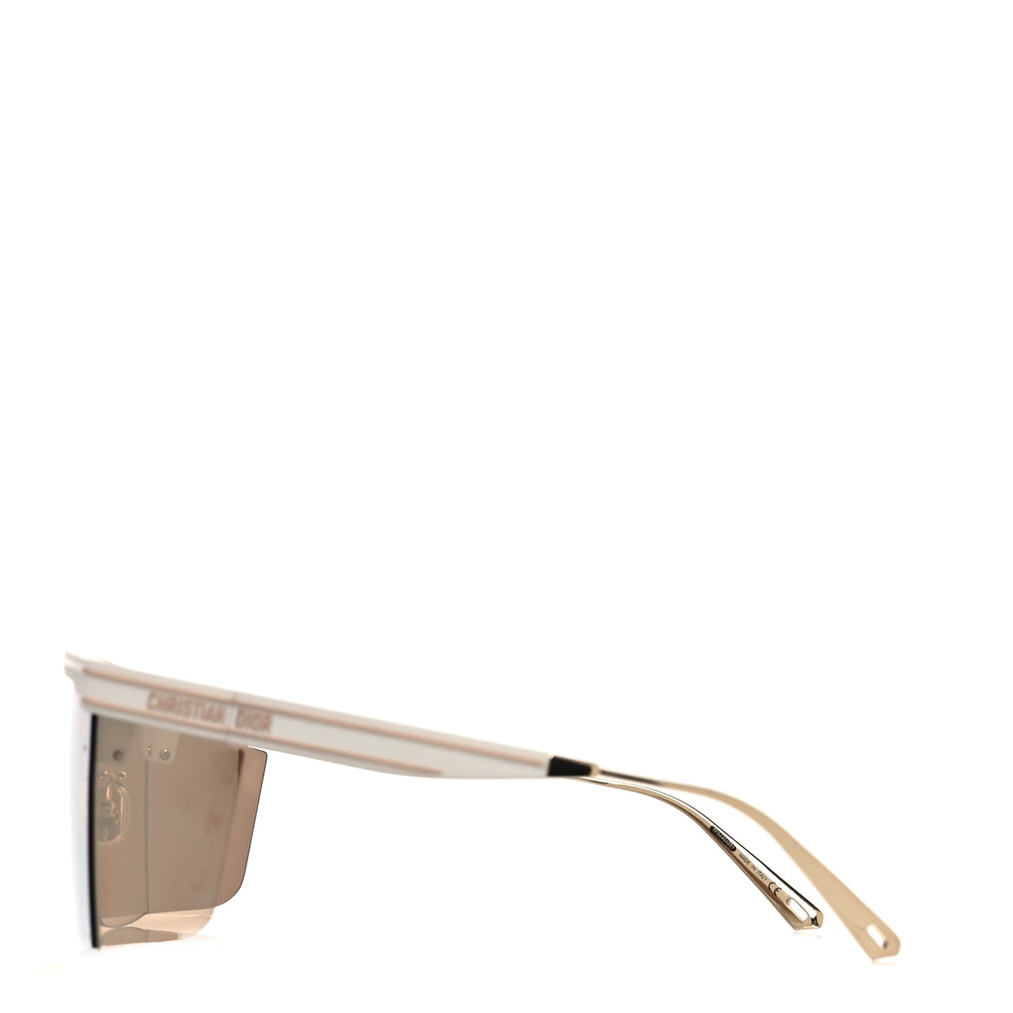 Oblique Diorclub M1U Mask Sunglasses White