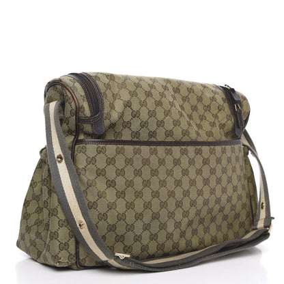 Gucci Monogram Large Diaper Bag Dark Brown 3 of 22