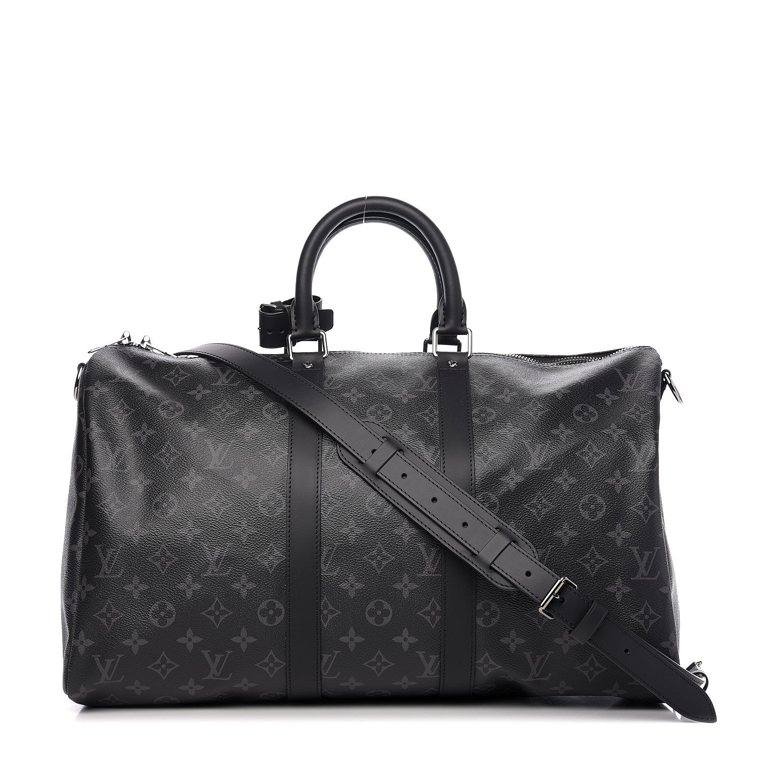 Louis Vuitton Monogram Eclipse Keepall Bandouliere 45 1 of 8