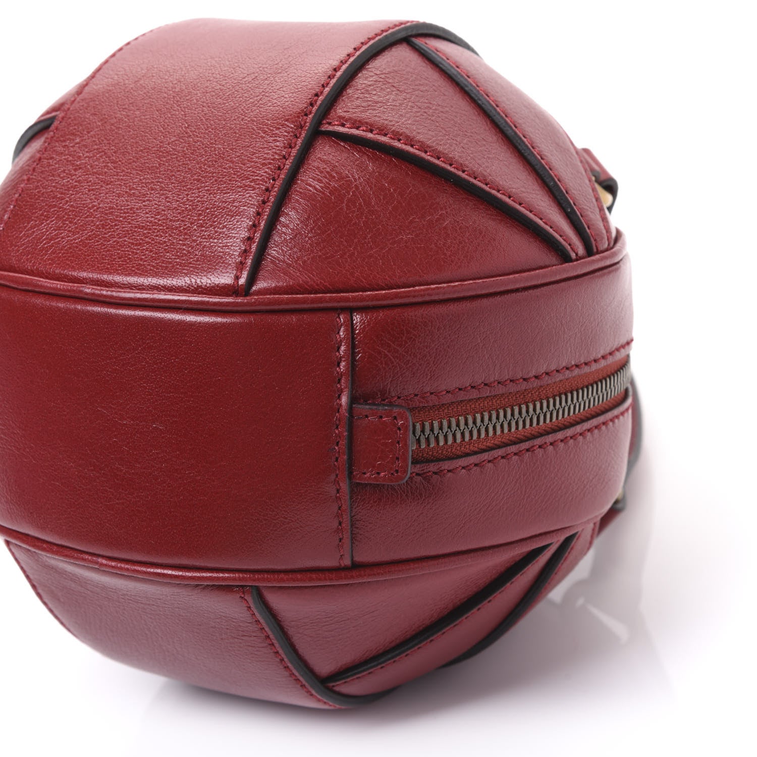 Gucci Piuma Lux Energy Mini Tifosa Basketball Shaped Shoulder Bag Romantic Cerise 6 of 9
